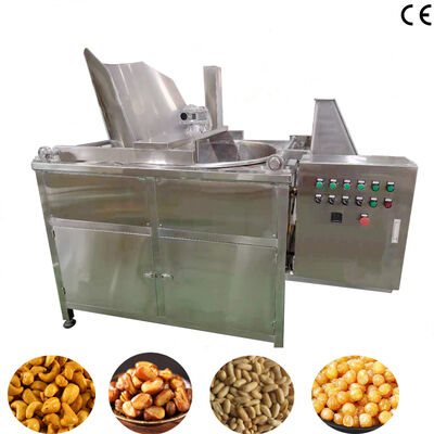 Mesin Panggang Batch Kacang Otomatis dengan SUS304 stainless steel dan kontrol suhu cerdas untuk pengolahan kacang