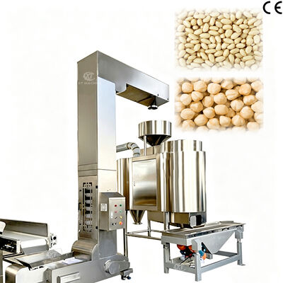 Mesin Blanching Kacang Panggang Otomatis Mesin Pengupas Kacang Pistachio Hazelnut