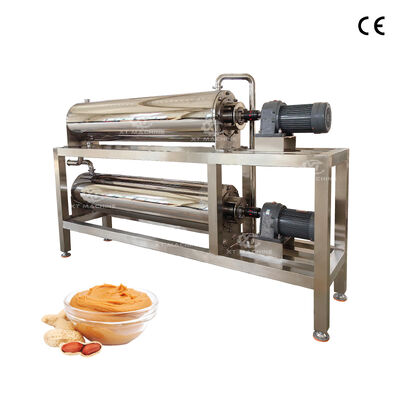 Harga yang bagus Mesin Produksi Pasta Kacang Tangki Pendingin Pencampur Selai Kacang Otomatis PLC Stainless Steel Industri on line