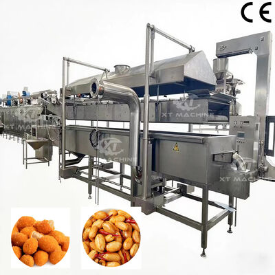 Harga yang bagus Mesin Penggorengan Kontinyu Otomatis Kapasitas Besar Industri Untuk Cengkeh Kentang Efisiensi Tinggi Dengan Sertifikat CE on line