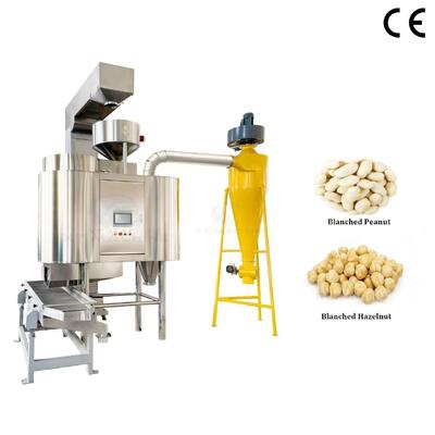 Mesin Pengupas Kacang Tanah Air Blanching Stainless Steel XT 1000kg/jam Pengolah Industri Kacang Tanah Hazelnut